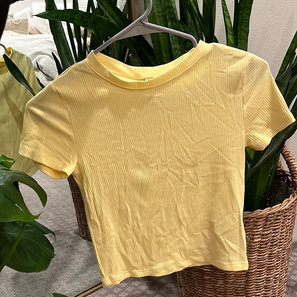 H&M Yellow Top